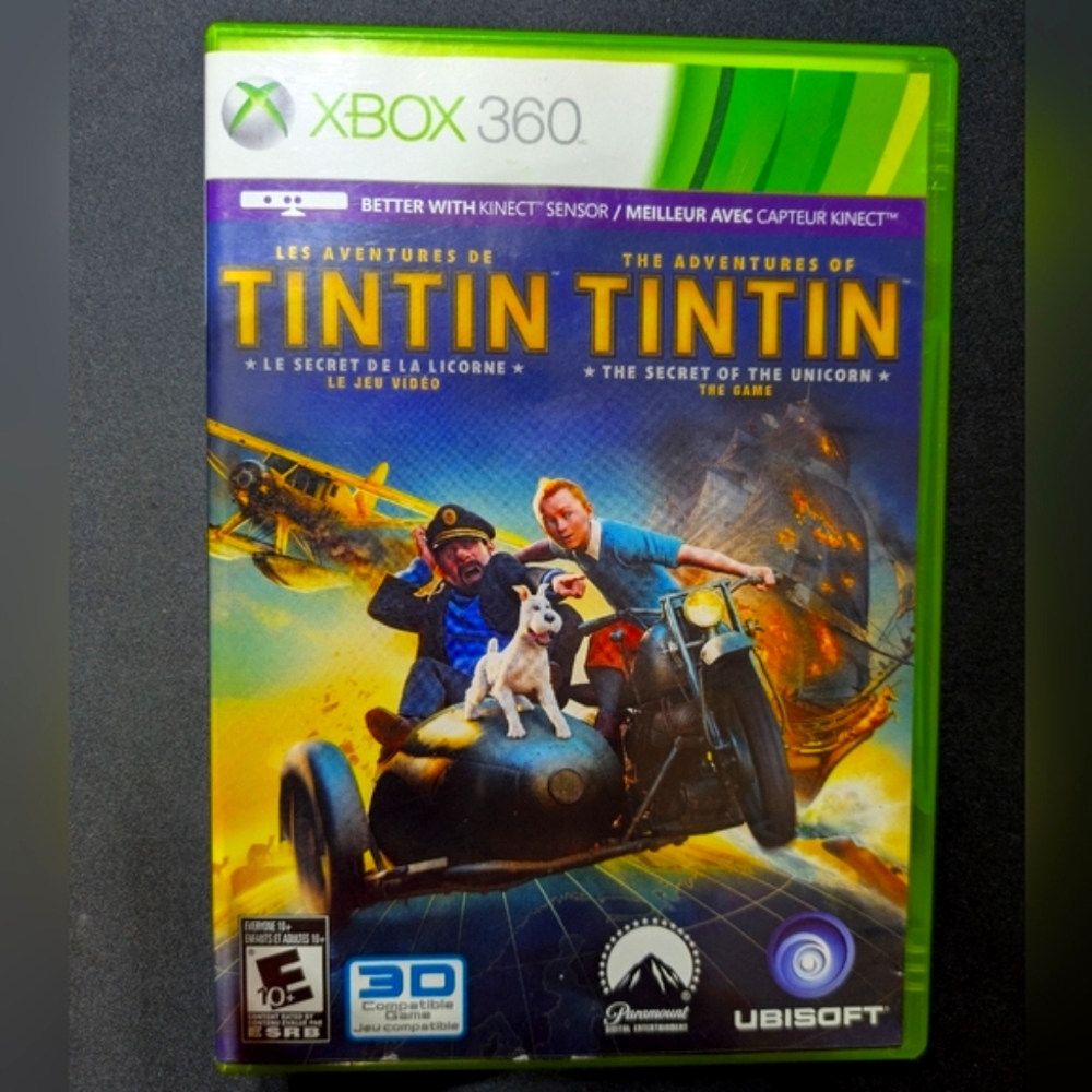 The Adventures Of TINTIN | XBOX 360 Complete Game In Box | GC